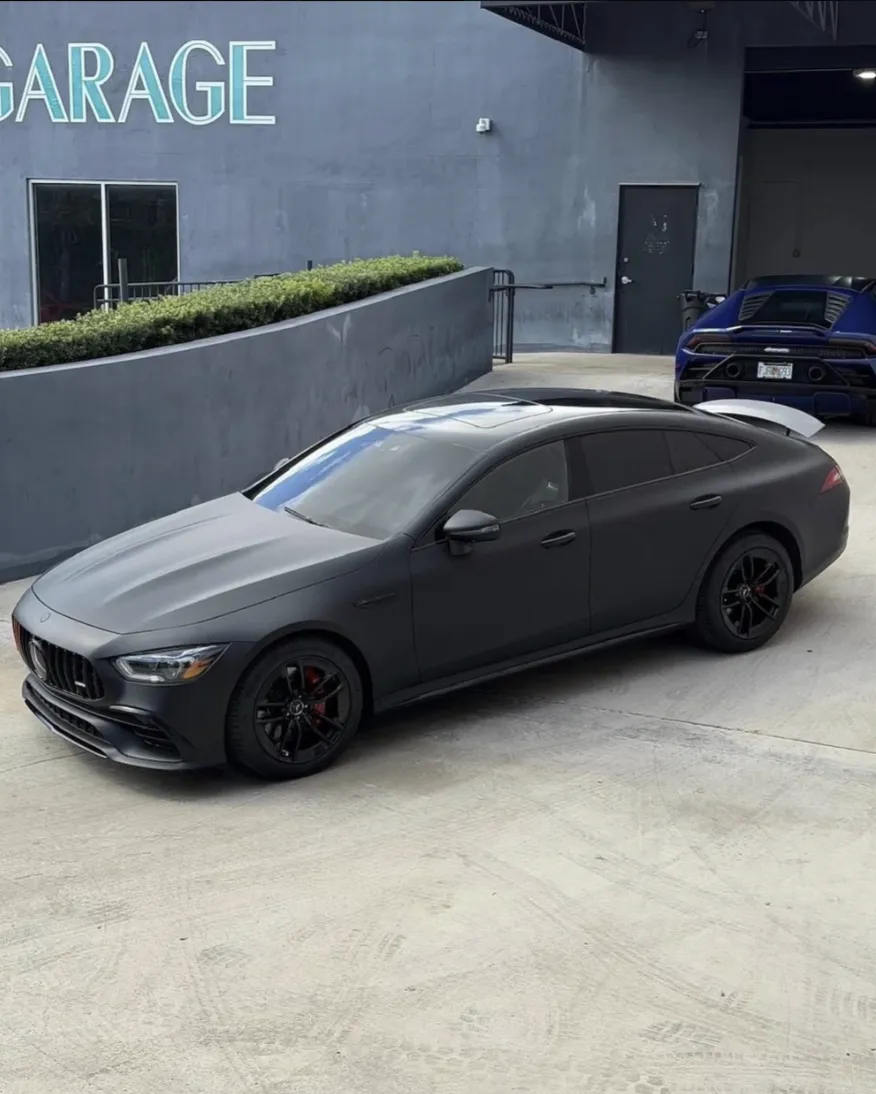 Mercedes-AMG GT 4-Door — Satin Graphite Wrap