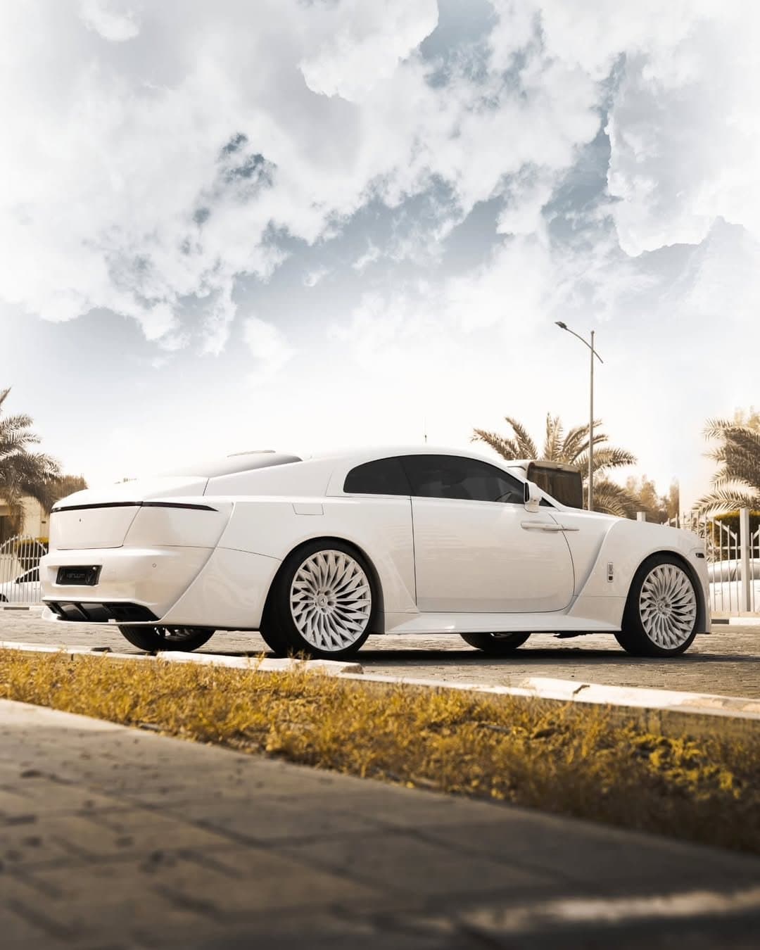 White Venuum coupé with bespoke Venuum body kit (12)